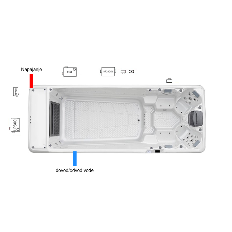 JJSPA Alpha 9041 - Protitočno plavalni bazen - slika 8