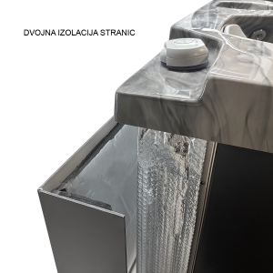 Dvojna izolacija stranic v JJSPA Alpha 921 masažni bazen.