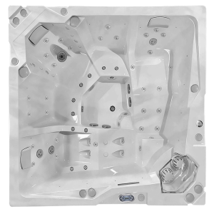 Masažni bazen Beta 623, poglej od zgoraj navzdol.